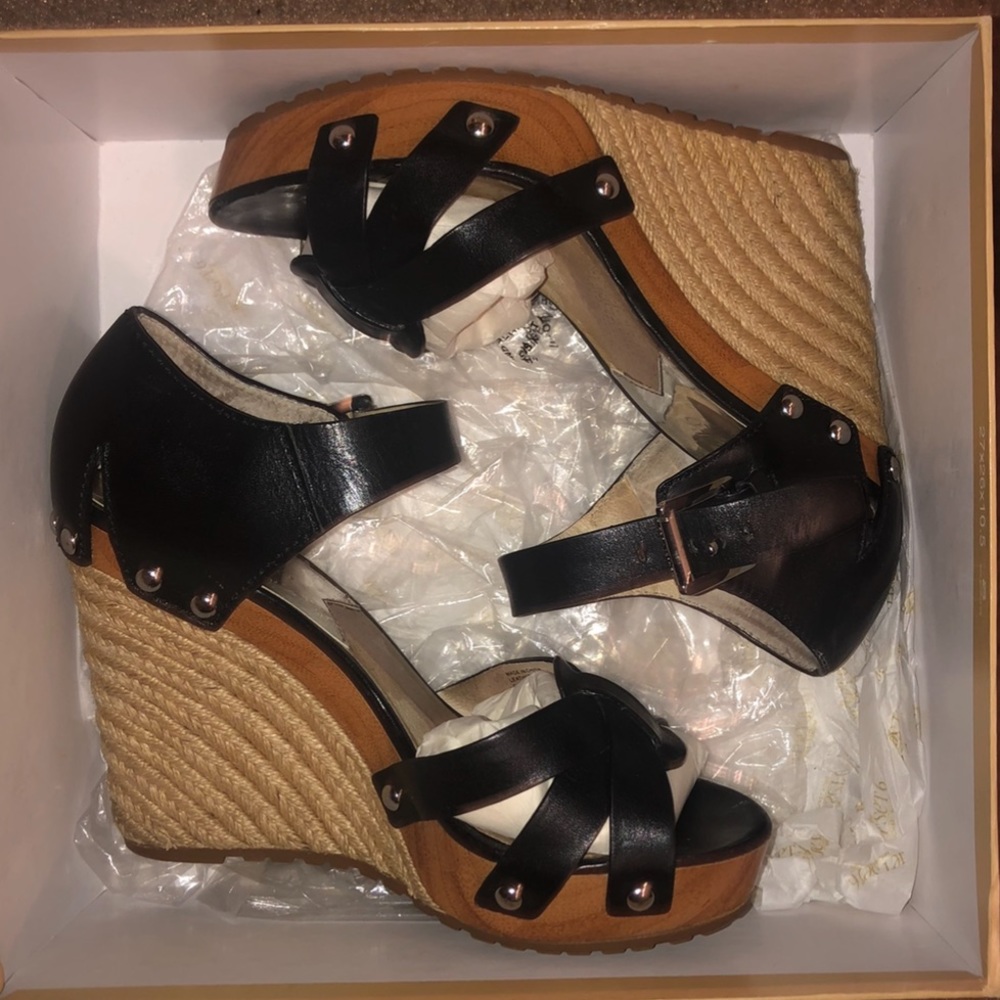 MK Wedge Sandals